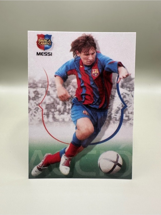 Panini Other - Lionel Messi Rookie 2004 Panini Mega Cracks #62 Novelty Card. Argentina